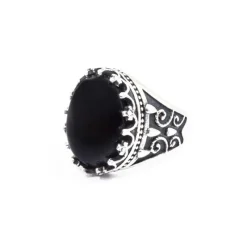 Best Anello agata nera Anelli