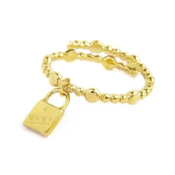 Online Anello con lucchetto pendente Anelli