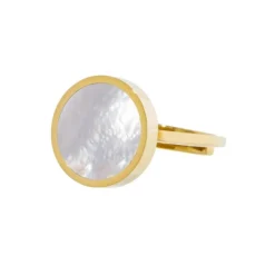 Sale Anello con madreperla 14mm Anelli