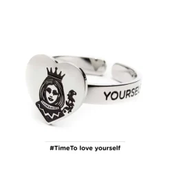 Hot Anello cuore queen Anelli