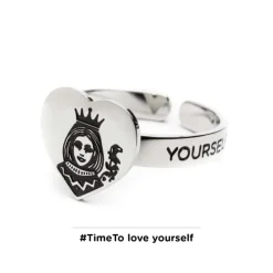 Hot Anello cuore queen Anelli