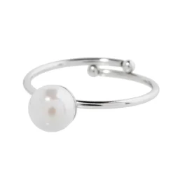 Clearance Anello perla 6mm Anelli