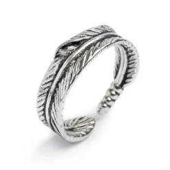 Sale Anello piuma Anelli