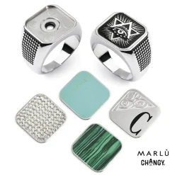 Best Anello quadrato changy Changy | Anelli