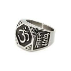 New Anello quadrato ohm Anelli