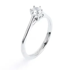 Hot Anello solitario zircone 4,25mm Anelli