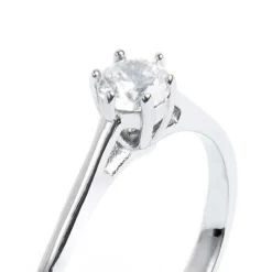 Hot Anello solitario zircone 4,25mm Anelli