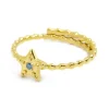 New Anello stella con zircone Anelli