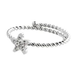 Hot Anello stella marina con cristalli Anelli