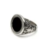 Clearance ANELLO TONDO NERO Anelli