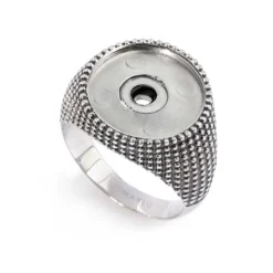 Outlet Anello tondo puntinato changy Changy