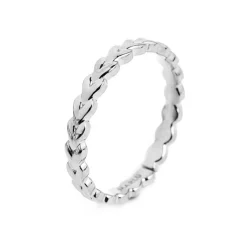 Discount Anello trama chevron Anelli