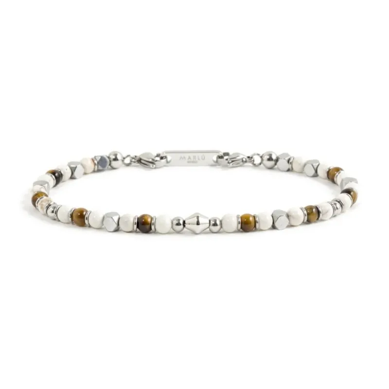 Discount Bracciale agata bianca Bracciali