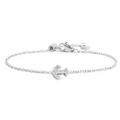Best Bracciale ancora con cristalli Bracciali
