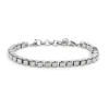 Sale Bracciale catena box con trama Bracciali