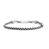 New Bracciale catena box rounded 4mm Bracciali