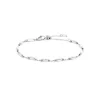 Best Bracciale catena con perle irregolari Bracciali