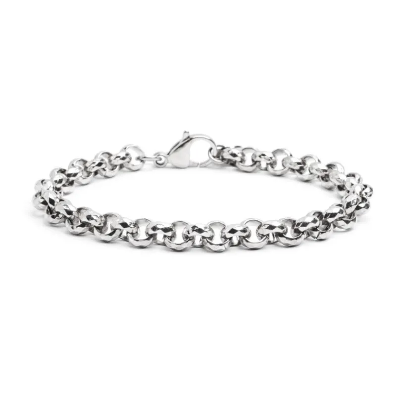 Clearance Bracciale catena diamantata rolò Bracciali