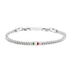 Fashion Bracciale catena fish bone tricolore Bracciali