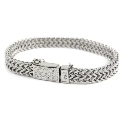 Online Bracciale catena fish bone 8mm Bracciali