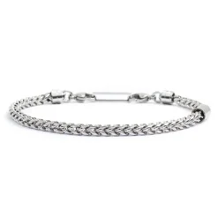 Discount Bracciale catena fishbone 4mm Bracciali