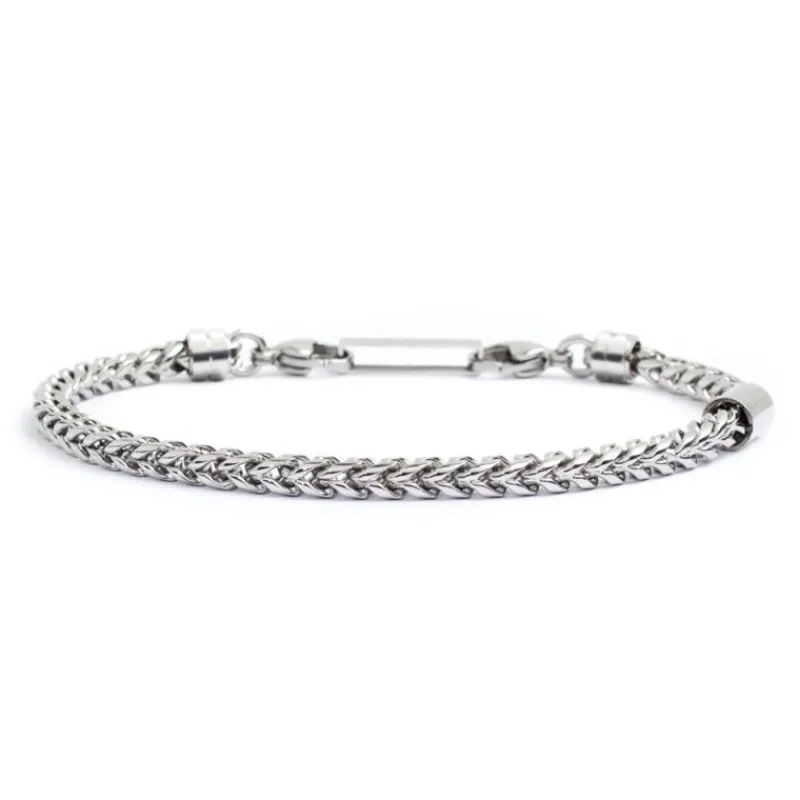 Discount Bracciale catena fishbone 4mm Bracciali