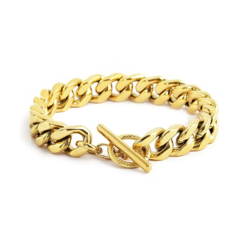 New Bracciale catena grumetta Bracciali