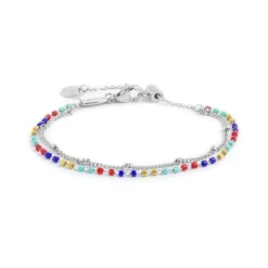 Discount Bracciale catena grumetta e myuki Bracciali