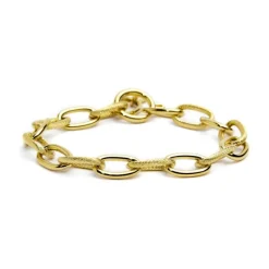 Online Bracciale catena maglia larga Bracciali