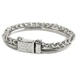 Outlet Bracciale catena sonaglio e snake Bracciali