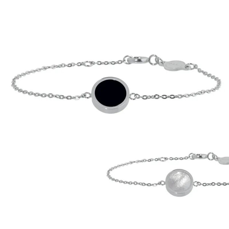 Outlet Bracciale con acrilico e madreperla Bracciali