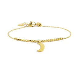 Clearance Bracciale con luna pendente Bracciali