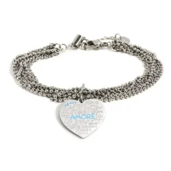 Clearance Bracciale con pendente cuore amore Bracciali