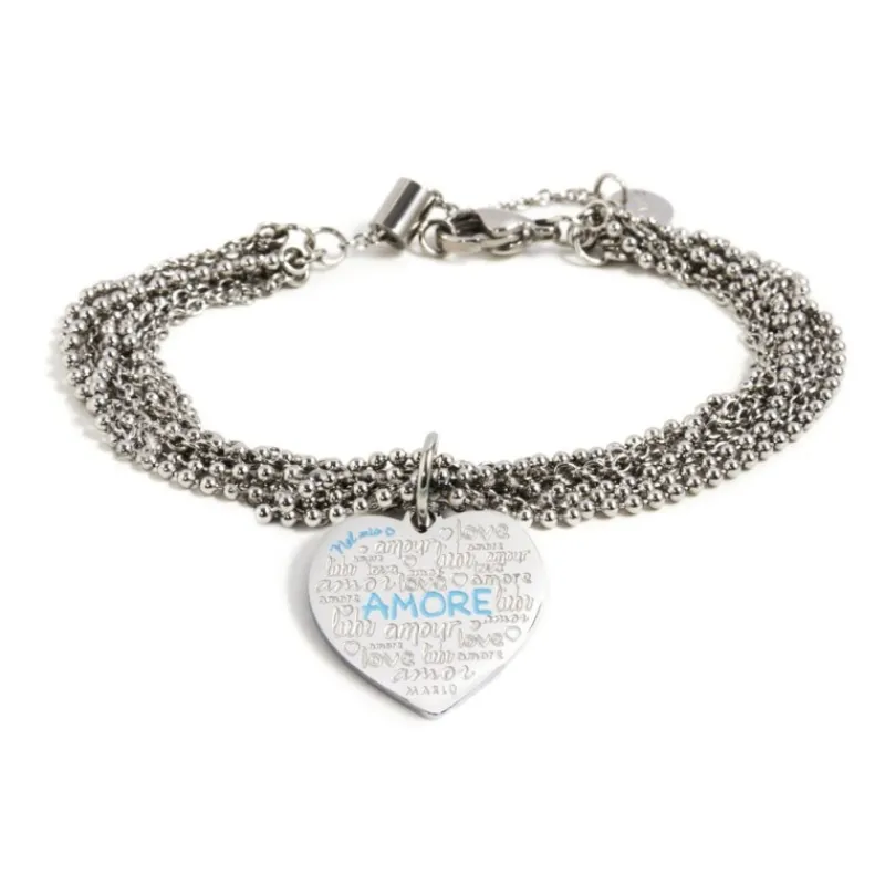 Clearance Bracciale con pendente cuore amore Bracciali