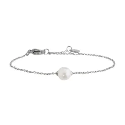 Discount Bracciale con perla passante Bracciali
