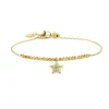 Online Bracciale con stella pendente Bracciali
