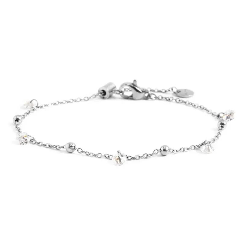 Clearance Bracciale con zirconi e sfere Bracciali
