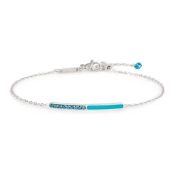 Discount Bracciale con zirconi e smalto Bracciali