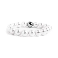 Online Bracciale elastico sfere 10mm Bracciali