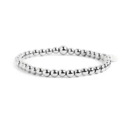 Sale Bracciale elastico sfere 4mm Bracciali