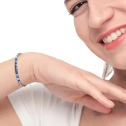 Sale Bracciale elementi in pietra ed elementi in ematite catena marine Bracciali