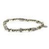 Outlet BRACCIALE PIETRE CON INSERTI IN ACCIAIO Bracciali