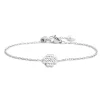 Online Bracciale quadrifoglio con cristalli Bracciali