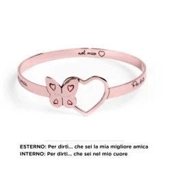 Best Bracciale rigido amica farfalla Bracciali