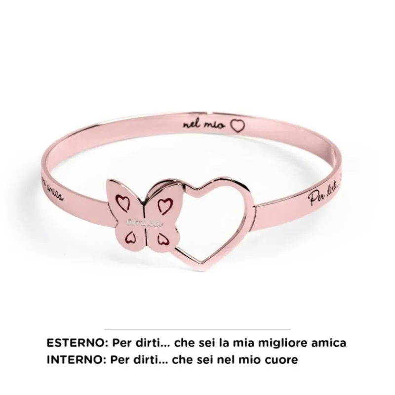 Best Bracciale rigido amica farfalla Bracciali
