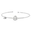 Clearance Bracciale rigido coccinella con cristalli Bracciali