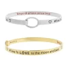 Sale Bracciale rigido cuore Bracciali