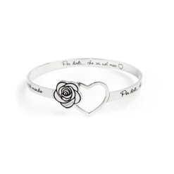 Sale Bracciale rigido rosa Bracciali