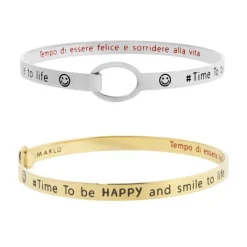 New Bracciale rigido smile Bracciali