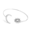 Best Bracciale rigido sole e luna Bracciali